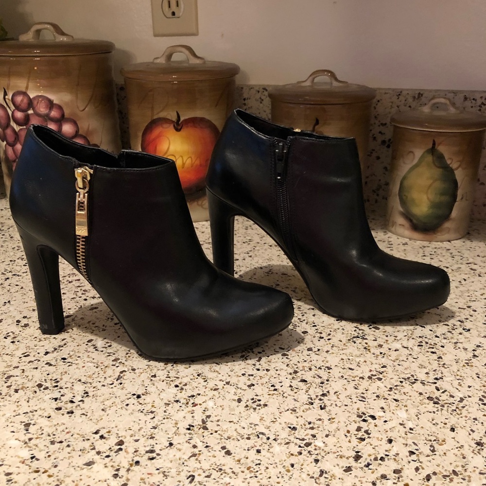 Marc Fisher Leather Ankle Boots